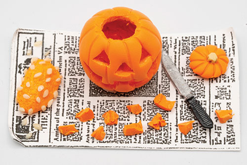 LA100 - Jack O Lantern on Paper